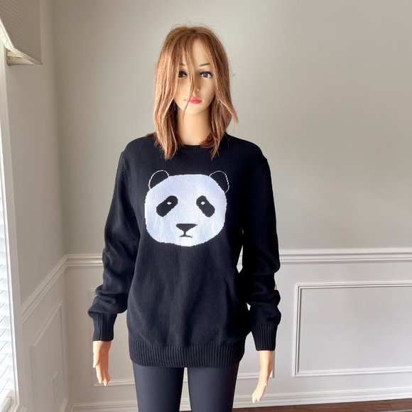 Panda Face Sweater - Picture 9 of 9